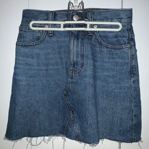 Madewell Jean skirt